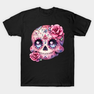 Little Cuties - Calavera de Azúcar Gordita T-Shirt